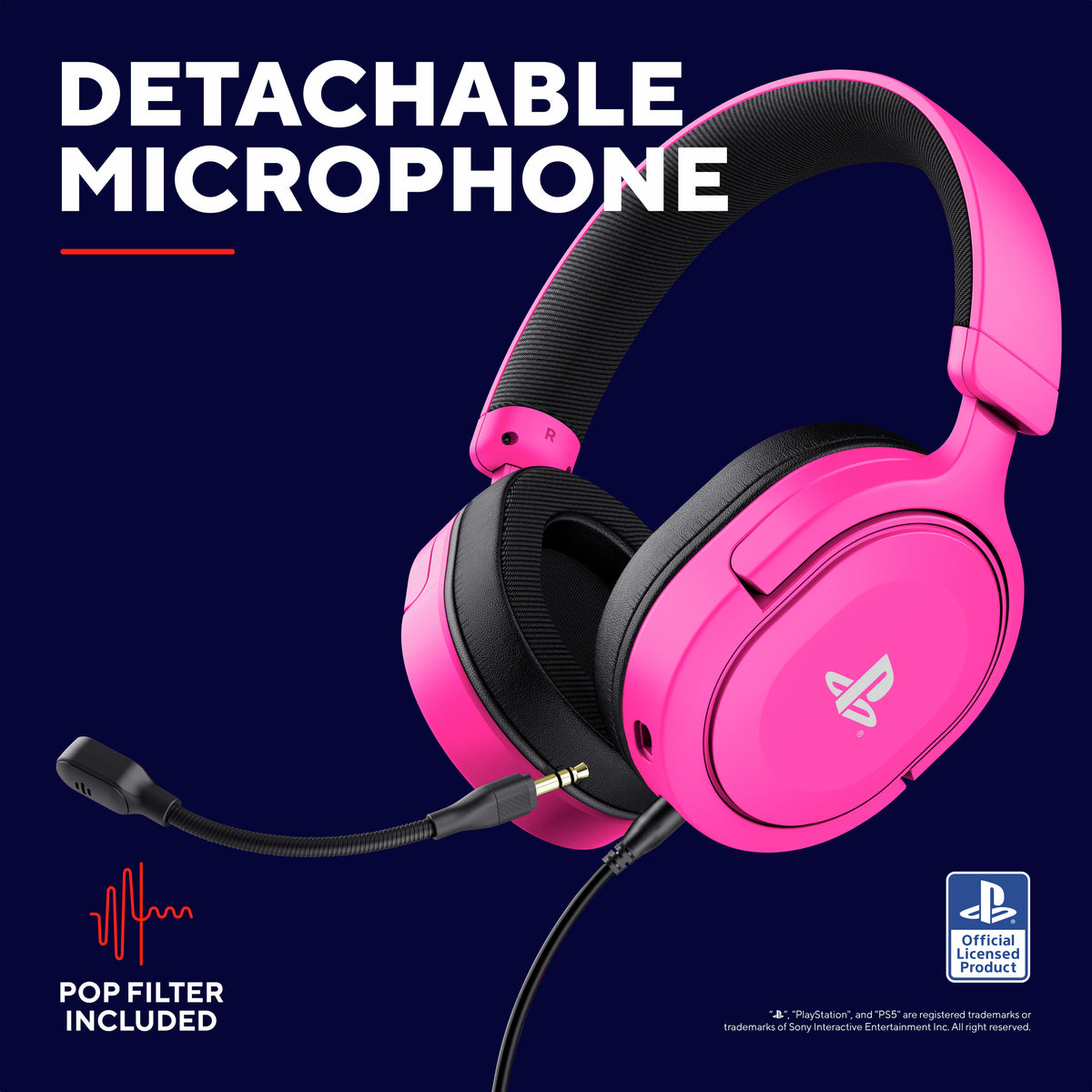 Trust GXT 498P Forta Gaming Headset Wired Pink