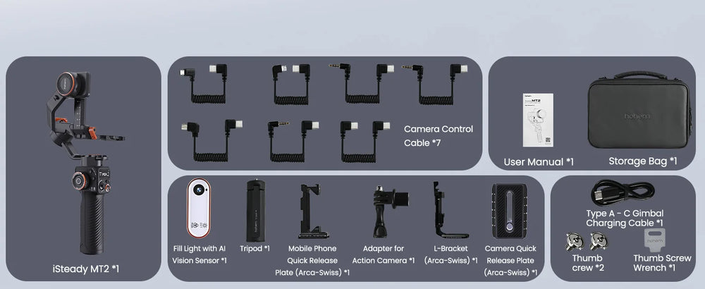 Hohem iSteady MT2 AI Gimbal