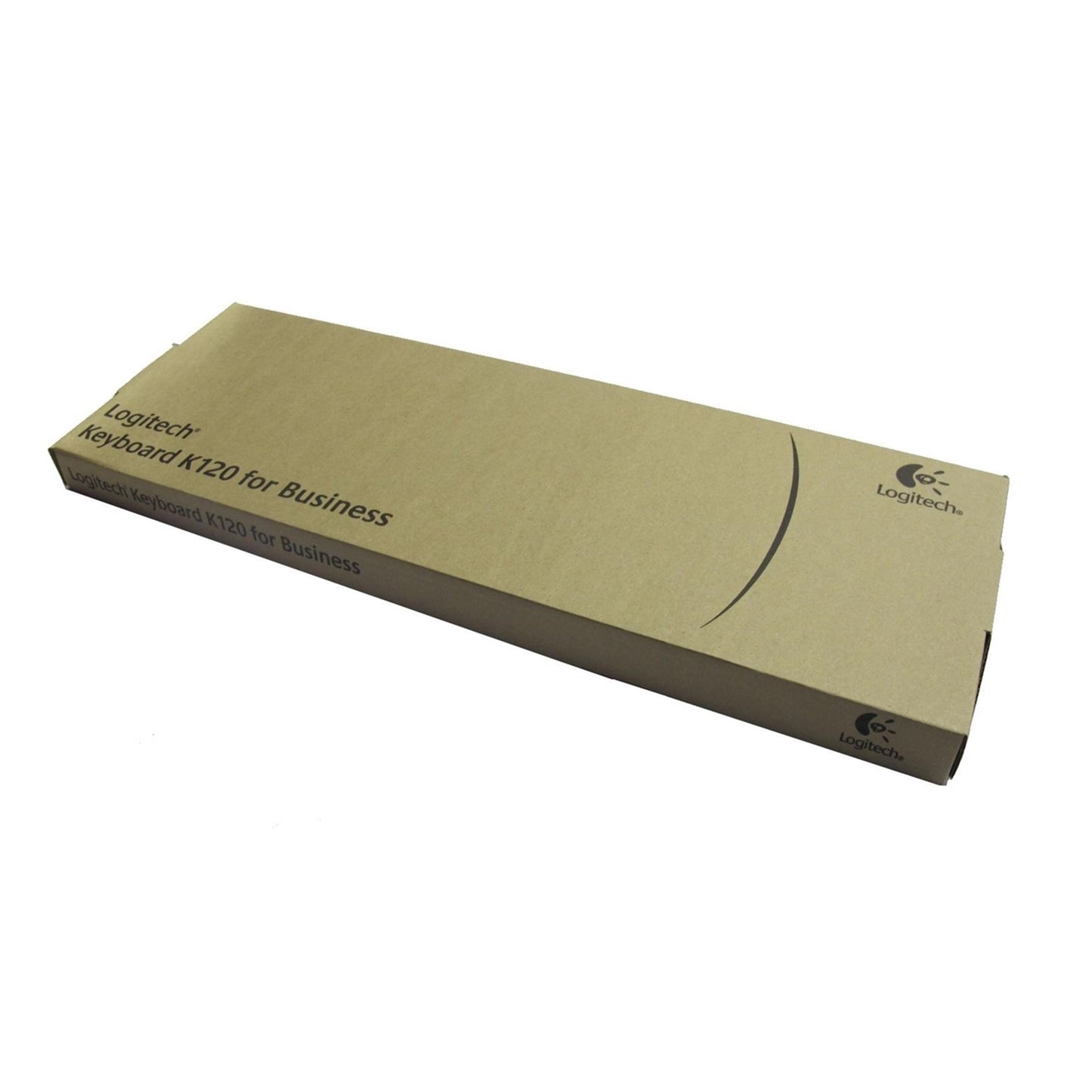 Logitech K120 Wired Keyboard UK for Windows, USB Plug & Play, Full-Size