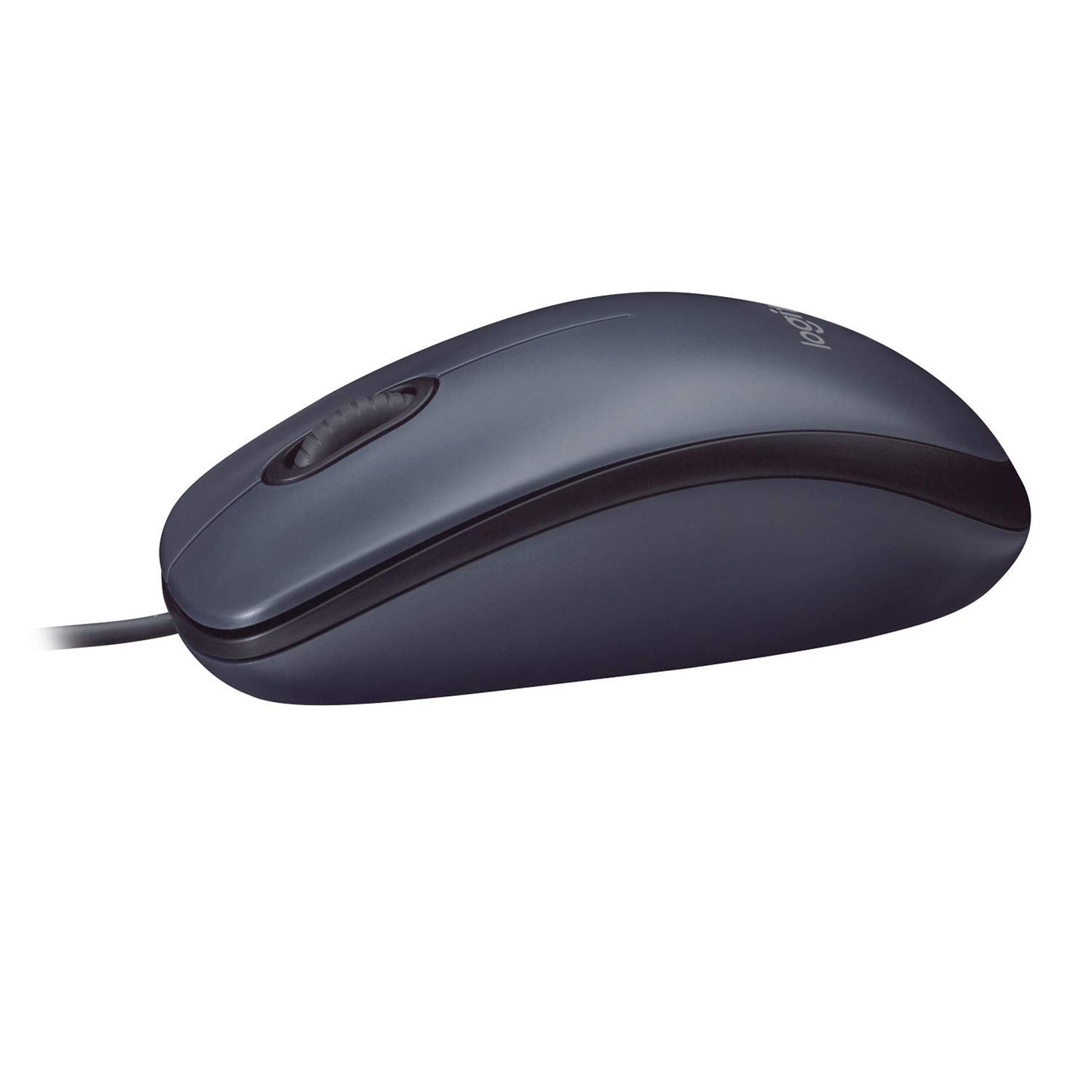 Logitech B100 Wired USB Mouse, 3-Buttons, 1000dpi and Optical Tracking, Black