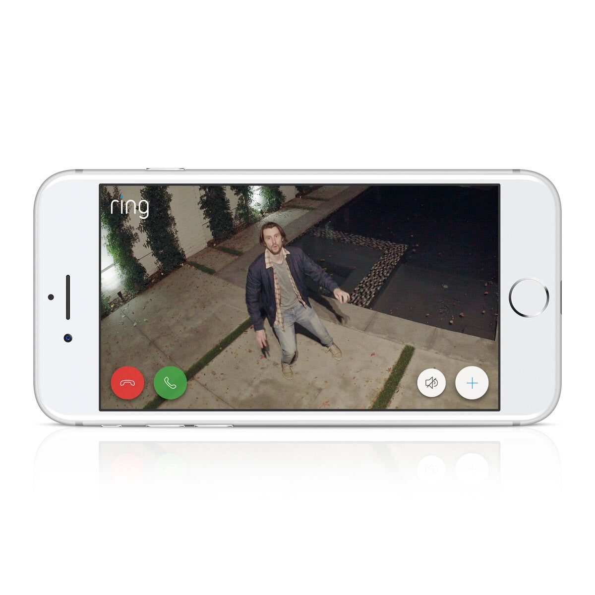 Ring Battery Stick Up Camera in White, 3 Pack