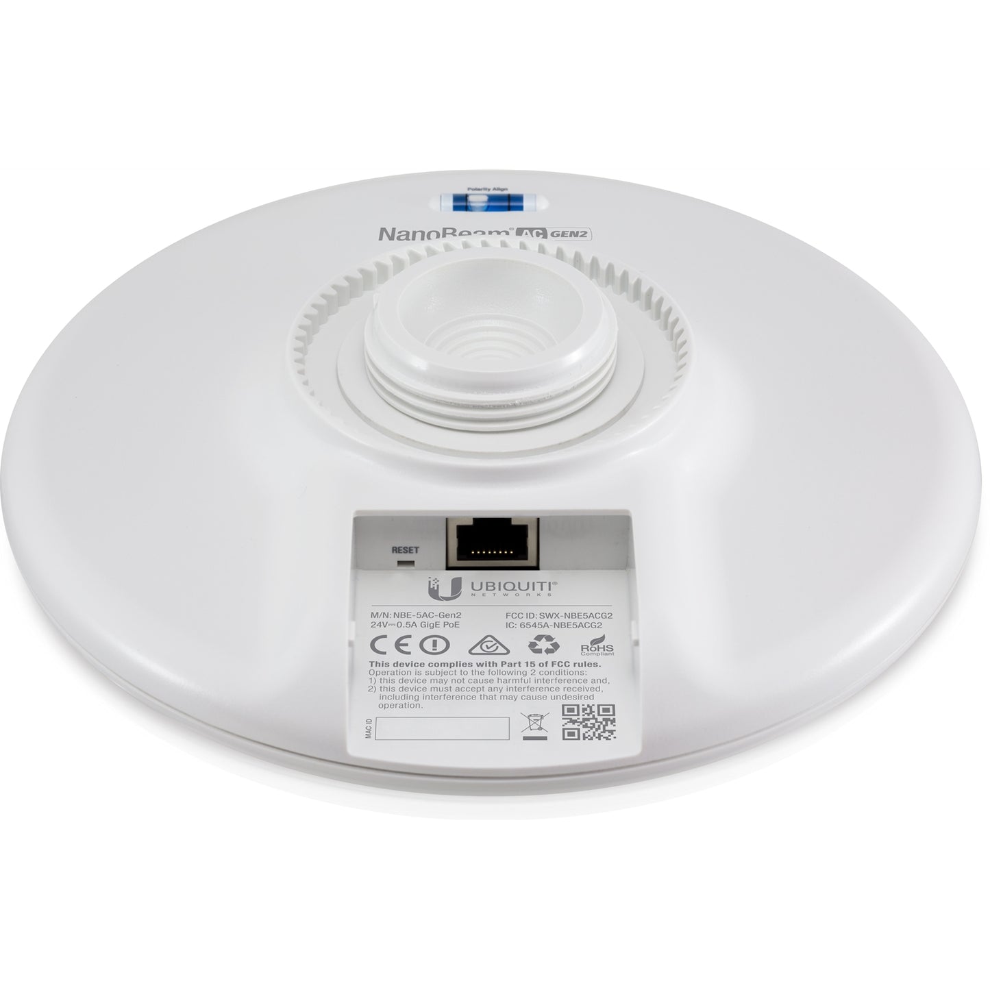 Ubiquiti NBE-5AC-GEN2 NanoBeam 5AC Gen 2 airMAX Wireless AC CPE Bridge