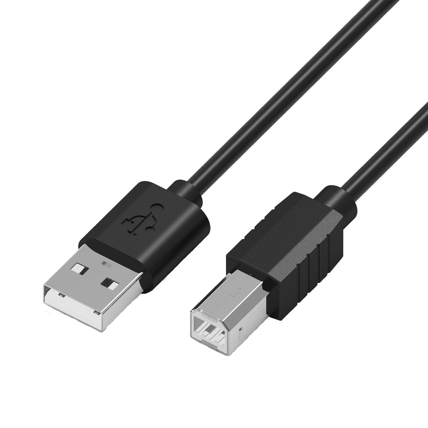 Prevo USBA-USBB-2M USB Printer Cable, USB Type-A (M) to USB Type-B (M), 2m Black