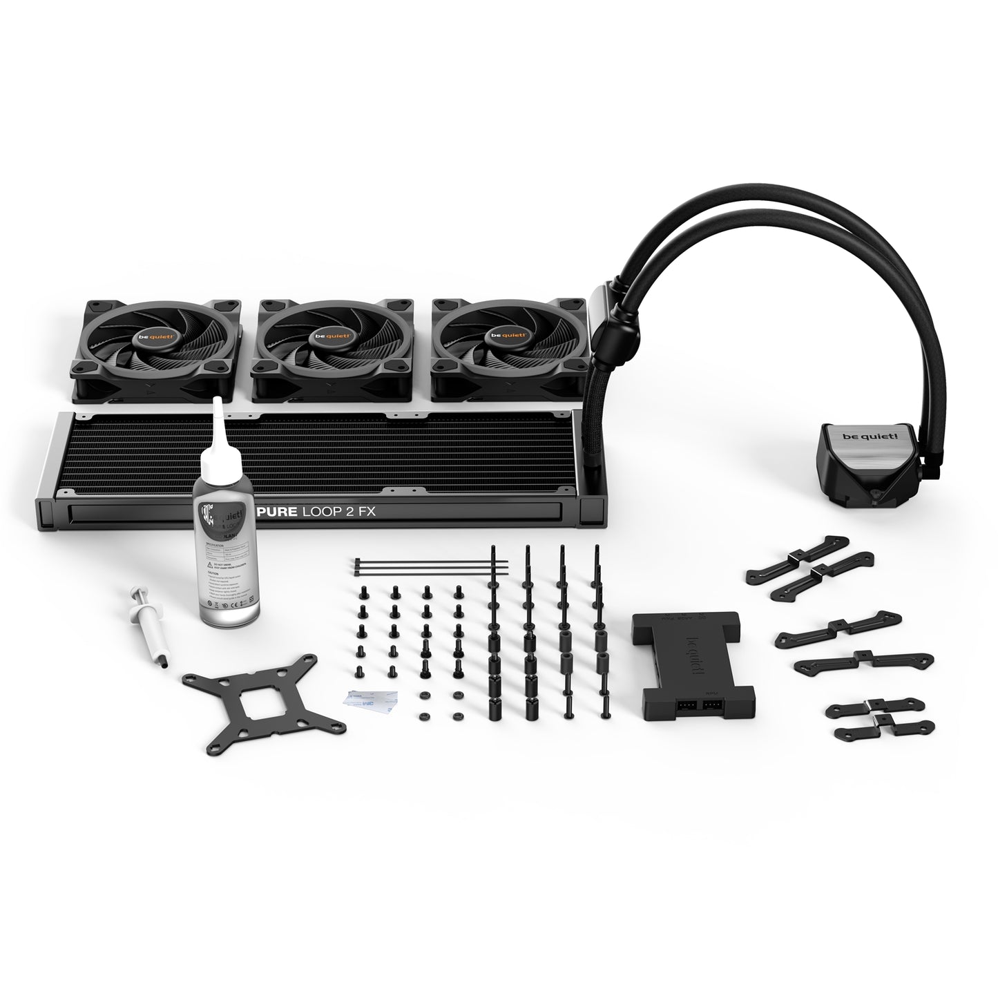 be quiet! Pure Loop 2 FX AiO Liquid CPU Cooler 360mm Radiator ARGB Cooling Fan