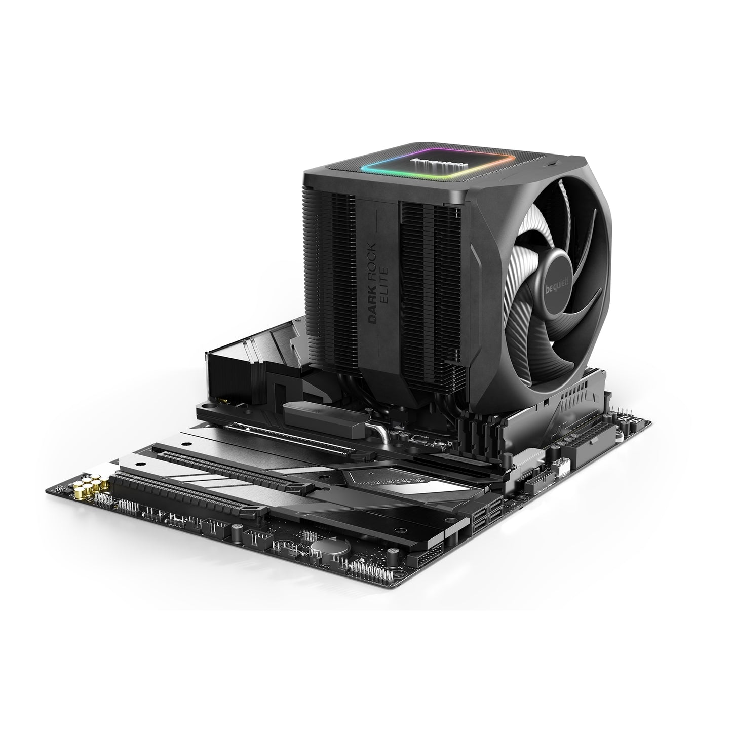 be quiet! Dark Rock Elite CPU Cooler, Universal Socket, ARGB Silent Wings Fans