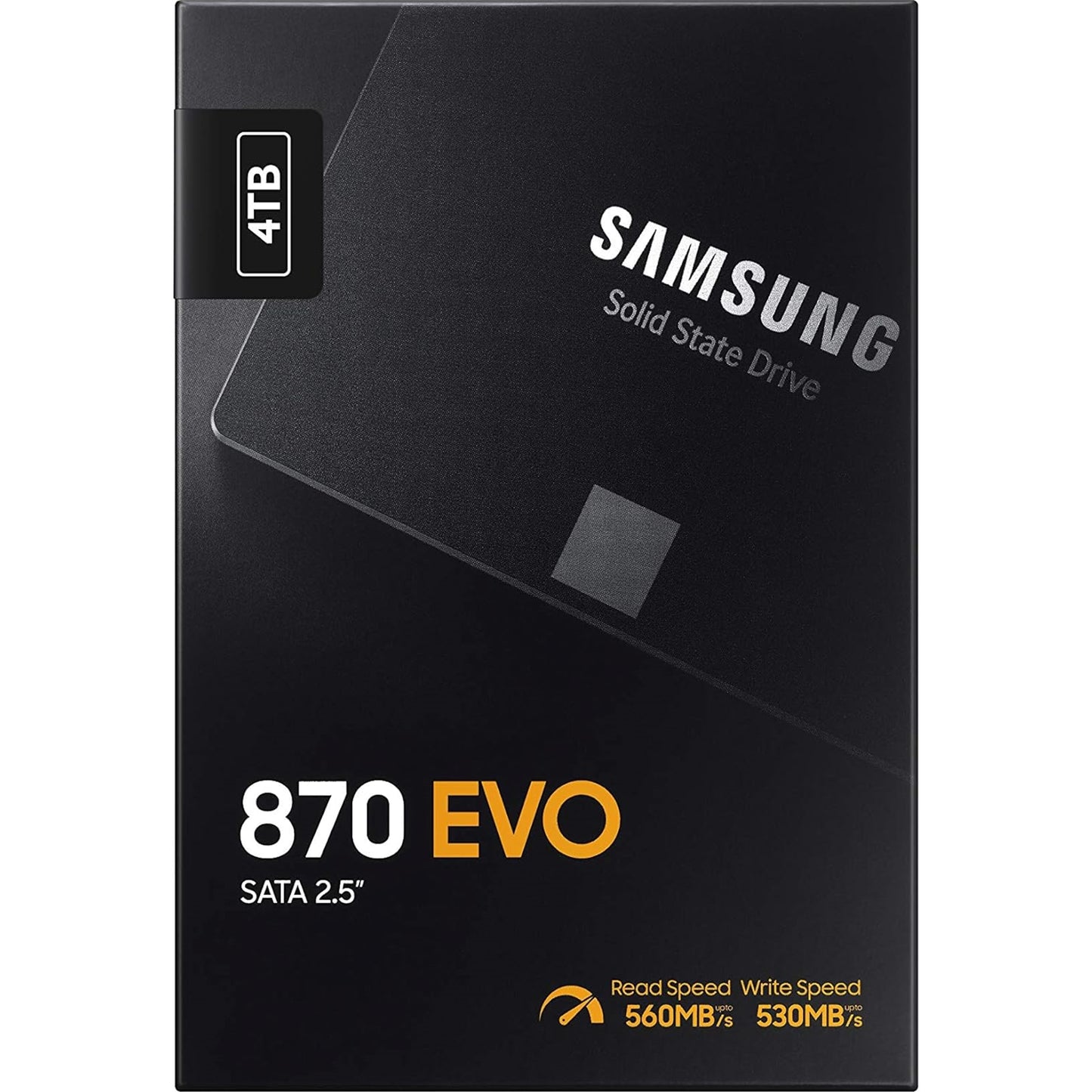 Samsung 870 EVO Series 2.5 Inch (MZ-77E4T0B/EU) 4TB SATA Internal SSD Drive