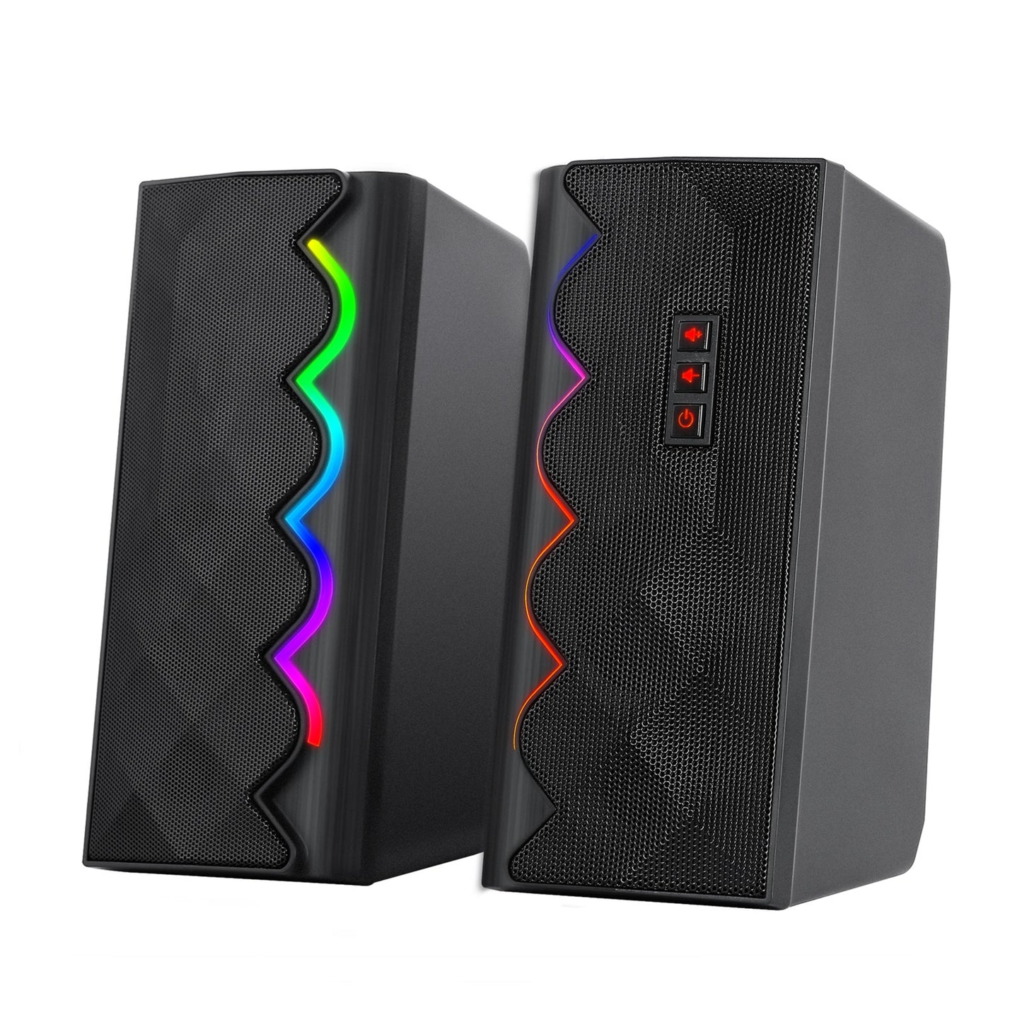 Marvo Scorpion USB Powered Wired and Bluetooth Gaming Speakers, RGB, SG-269