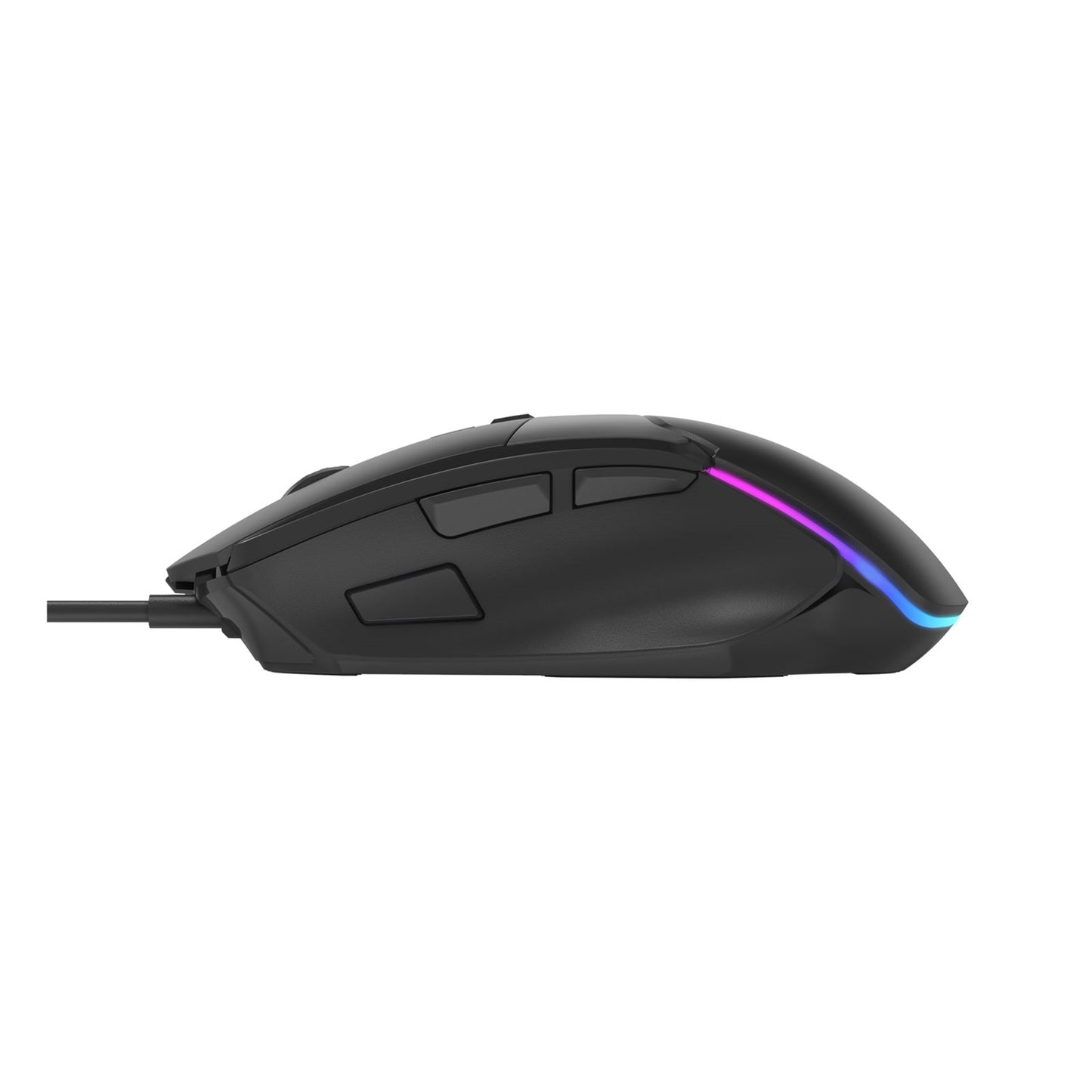 Marvo Scorpion M411 Duke 60 USB Optical Mouse, RGB, 1200 to 12800 DPI, Black