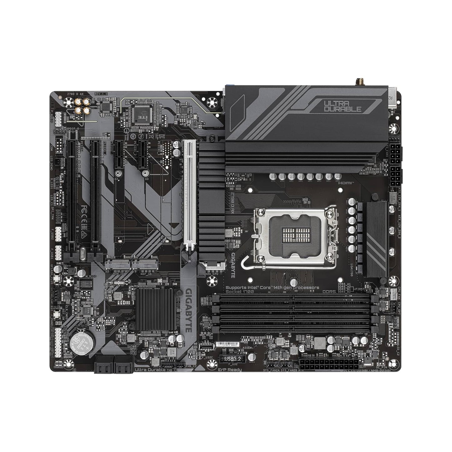 Gigabyte Z790 D AX Ultra Durable Intel 1700 Socket Motherboard ATX 4x DDR5 Slots