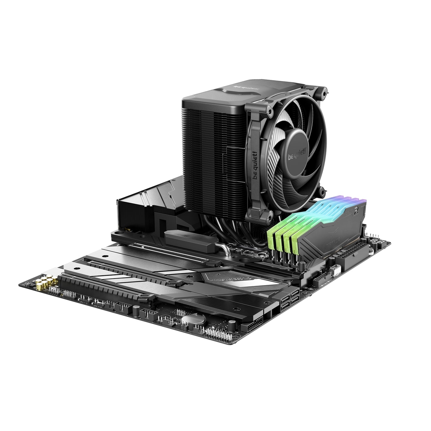 be quiet! Dark Rock 5 CPU Cooler Silent Wings 4 120mm PWM Fan 6 Heat Pipes