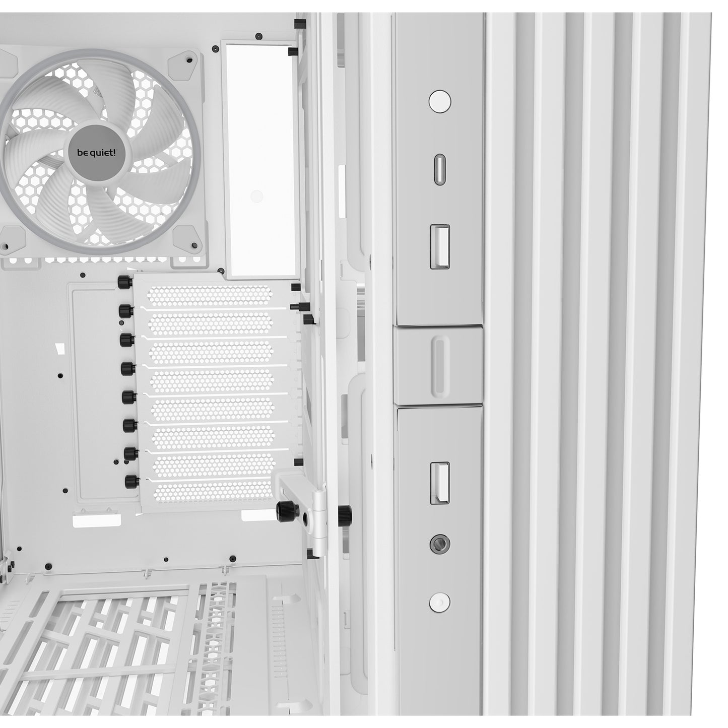 be-quiet! Light Base 900 FX, White, Full Tower E-ATX Case, ARGB Strip, 4x Fans