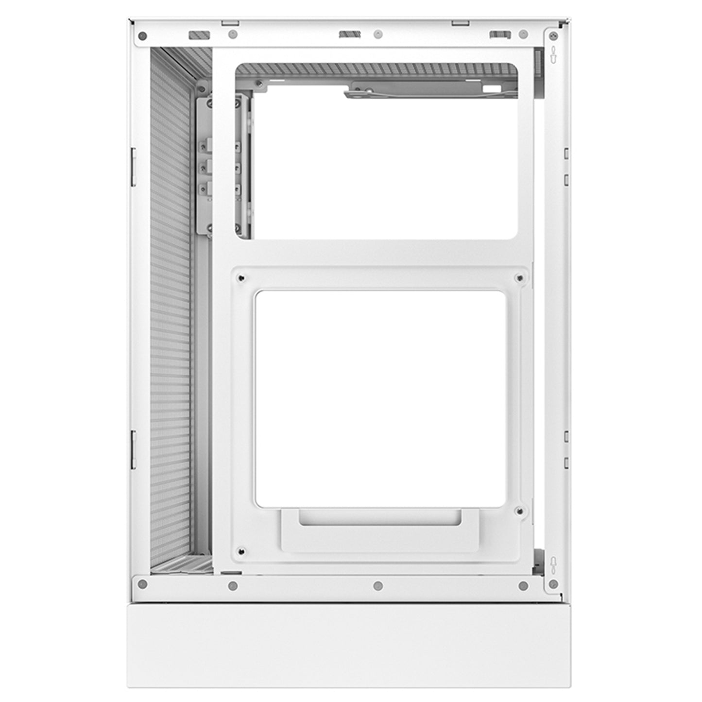 Deepcool CH170 Digital White Mini-ITX PC Case, Water Cooling Support Ultra-Quiet