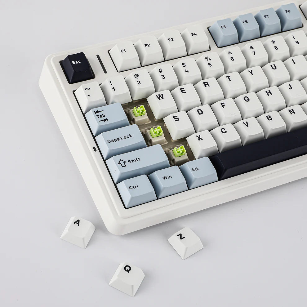 AULA F75 Gasket Wireless Mechanical Keyboard in Light Blue