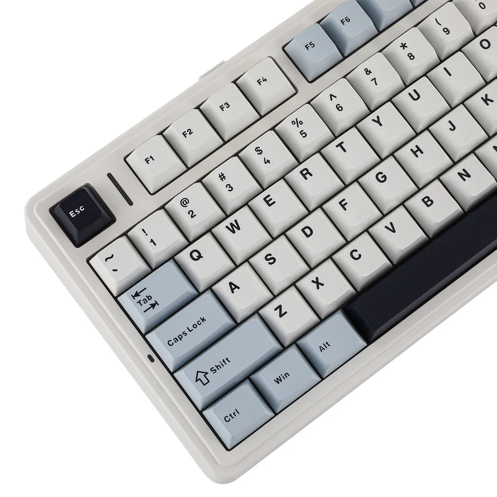 AULA F75 Gasket Wireless Mechanical Keyboard in Light Blue