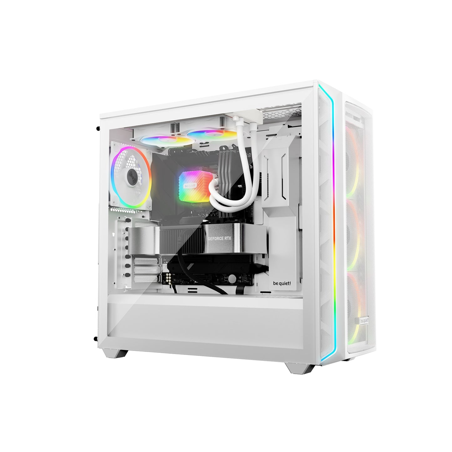 be quiet! Light Loop 240mm AIO CPU Liquid Cooler ARGB Lighting Dual 120mm Fans