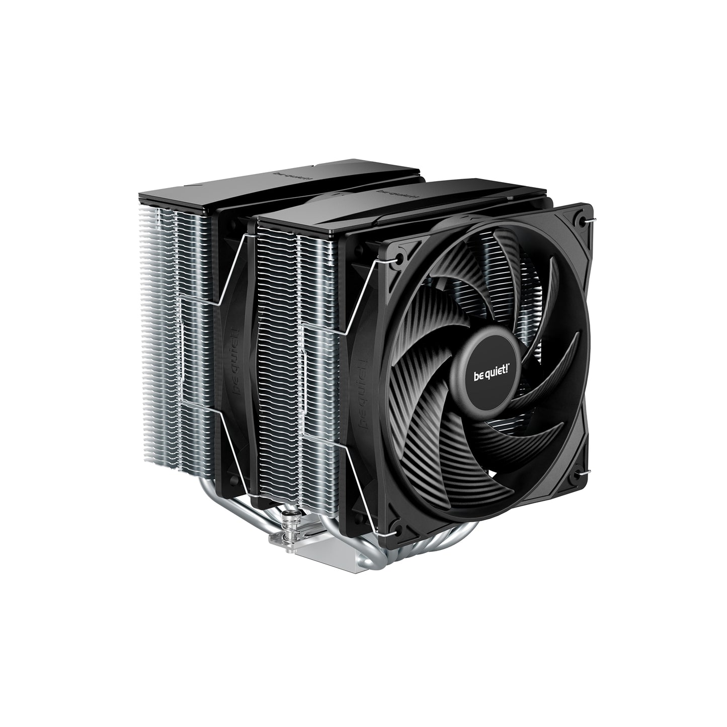 be quiet! Pure Rock Pro 3 CPU Cooler, Universal Socket, 2 x Pure Wings Fans