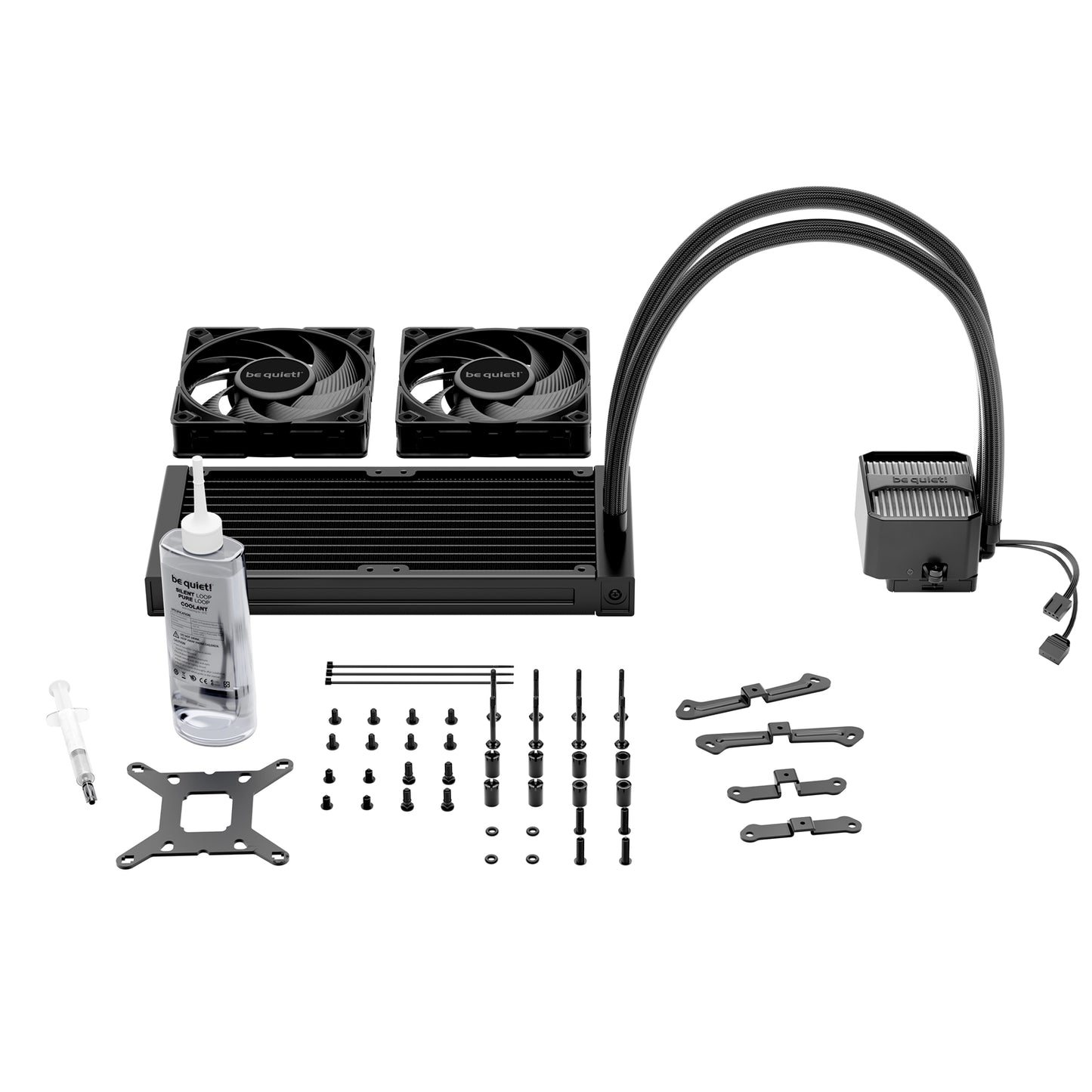 be quiet! Silent Loop 3 240mm All-in-One Liquid CPU Cooler, ARGB, Silent Wings