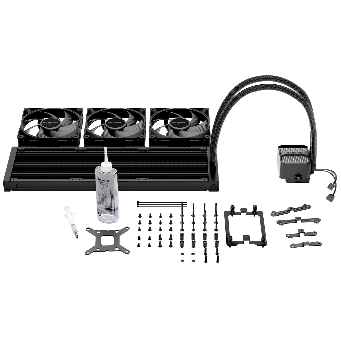 be quiet! Silent Loop 3 420mm All-in-One Liquid CPU Cooler, ARGB, Silent Wings