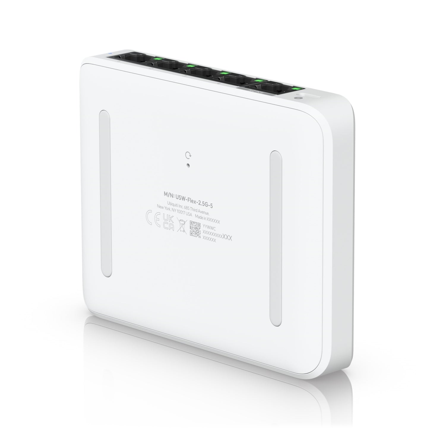 Ubiquiti USW-FLEX-2.5G-5 UniFi Flex 2.5G Ultra Compact 5 Port Managed Switch