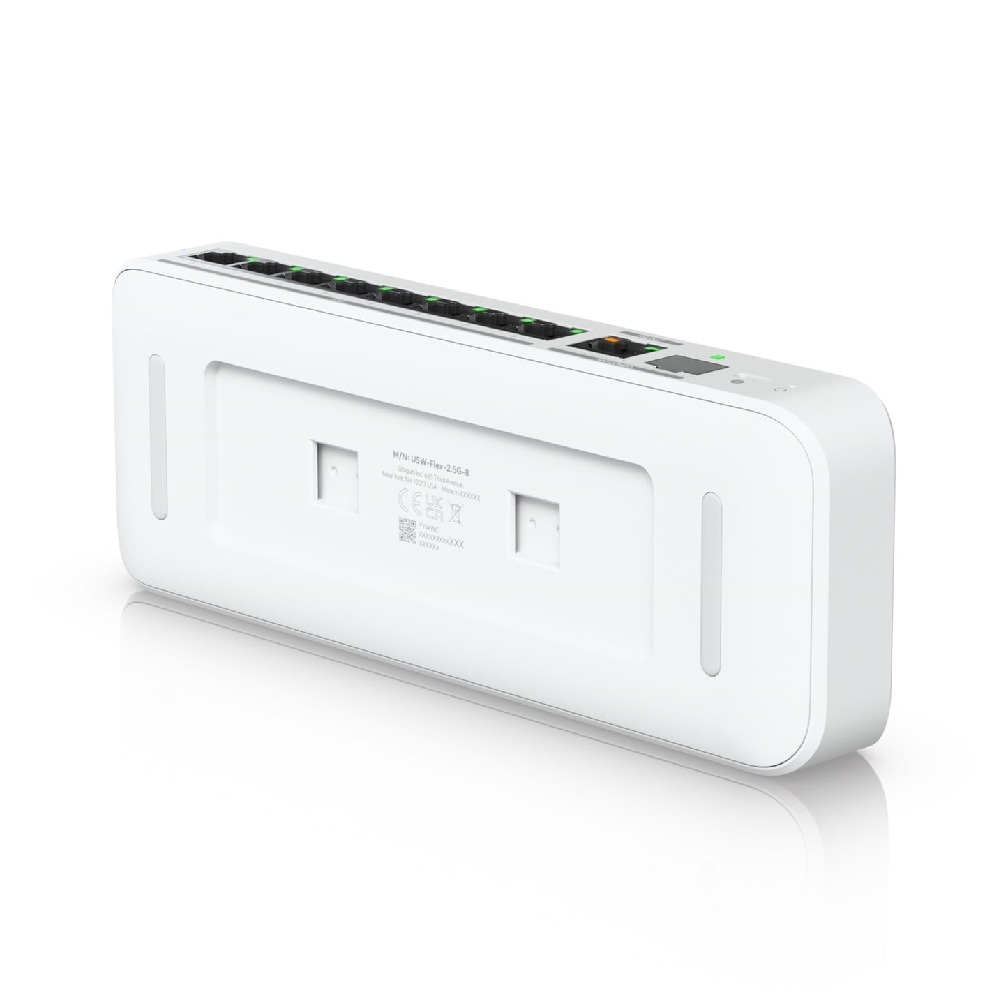 Ubiquiti USW-FLEX-2.5G-8 UniFi Flex 2.5G Ultra Compact 8 Port POE Managed Switch