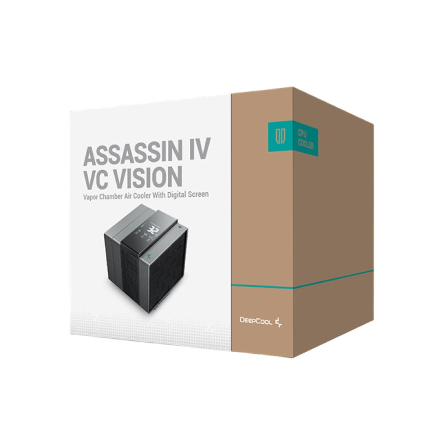 DeepCool Assassin IV VC Vision Dual-Fan CPU Air Cooler with 140mm & 120mm Fans