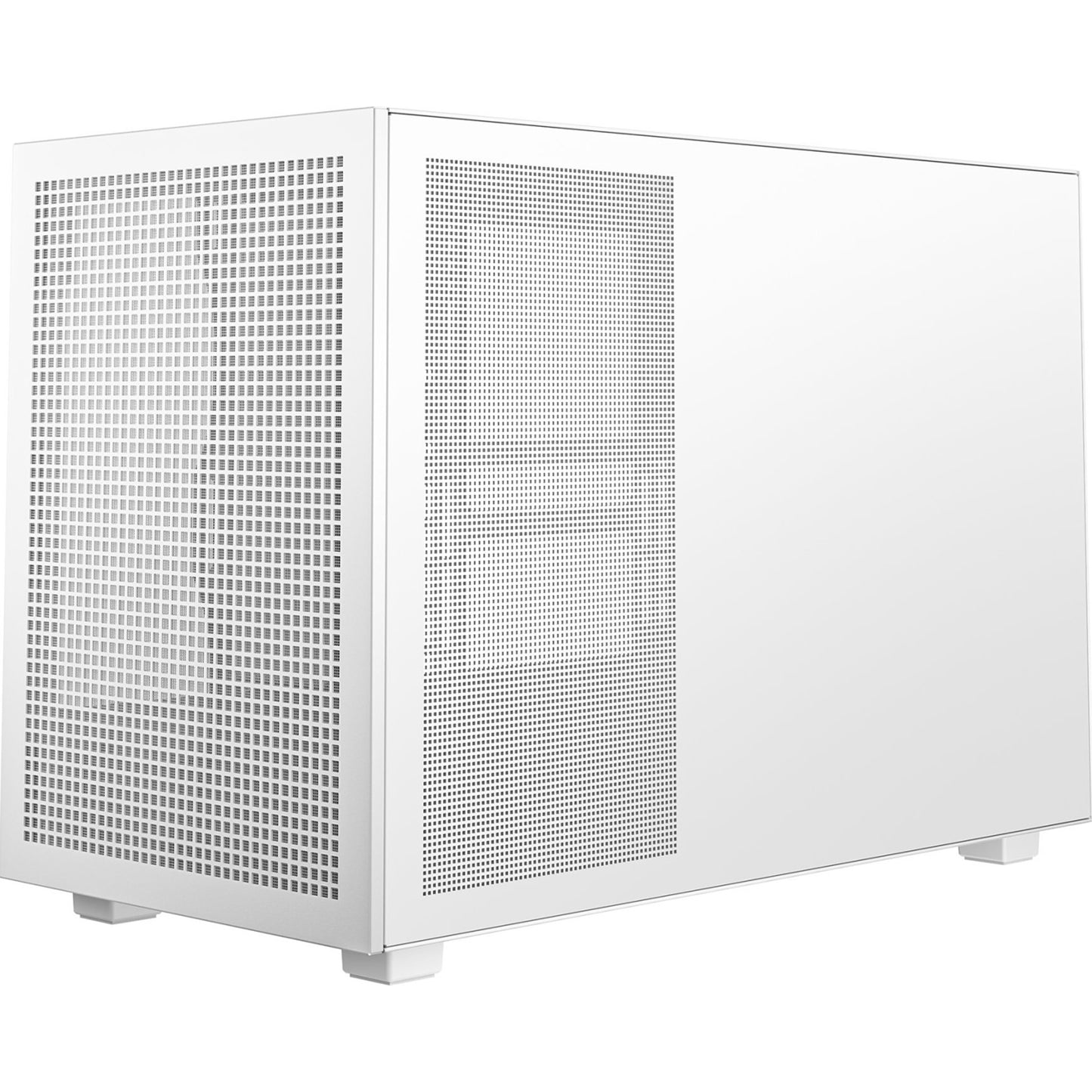 DeepCool CH260 Micro-ATX PC Case, White, High-Airflow, Supports 360mm Radiator