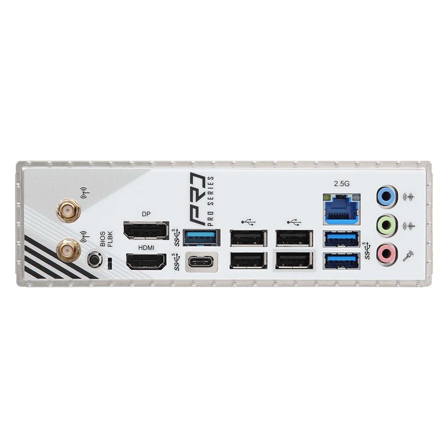 ASRock A620AM Pro RS WiFi AMD Socket AM5 Motherboard DDR5 M.2 USB-C Wi-Fi6E HDMI