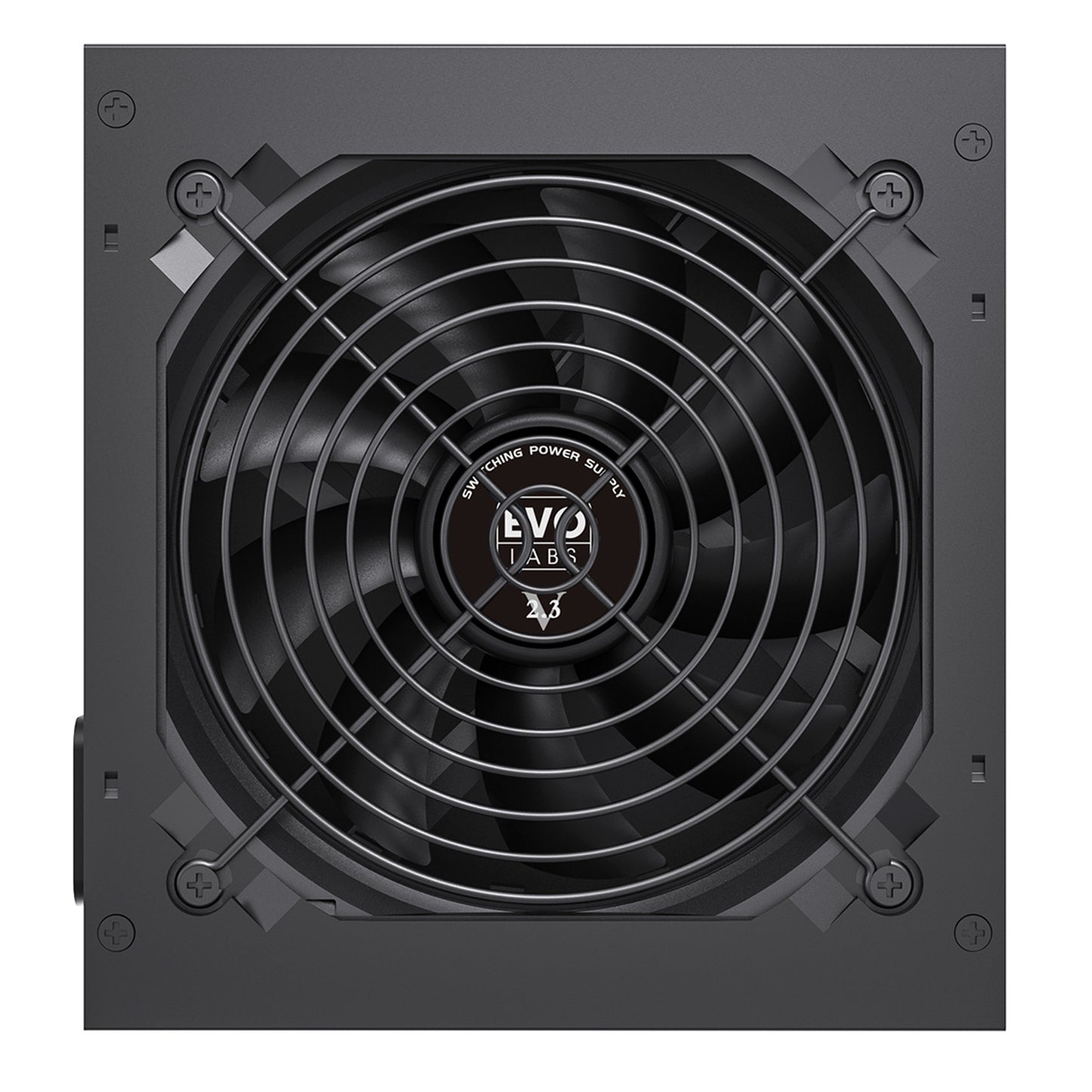 EVO LABS BR600-12BL 600W PSU,120mm Black Silent Fan, Non-Modular Power Supply