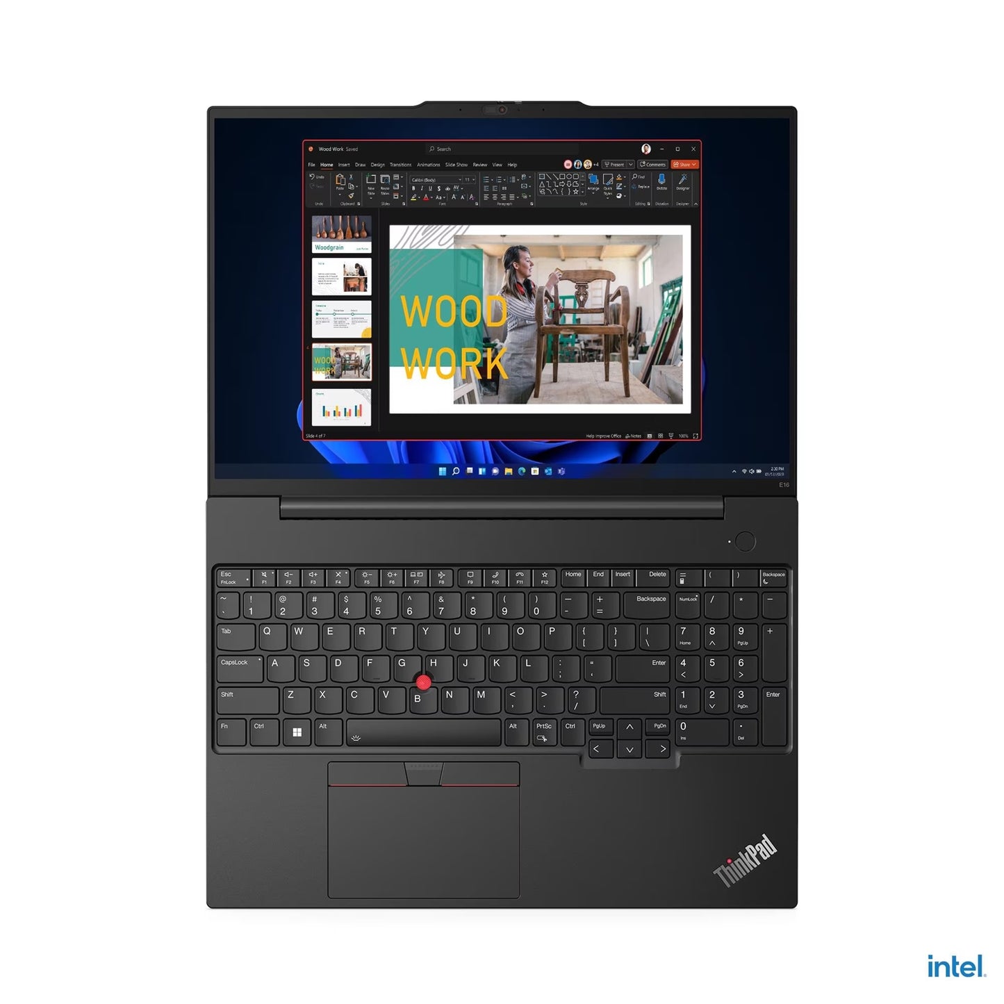 Lenovo ThinkPad 16 Inch Laptop, Intel i3-1315U CPU, 8GB RAM, 256GB SSD, E16