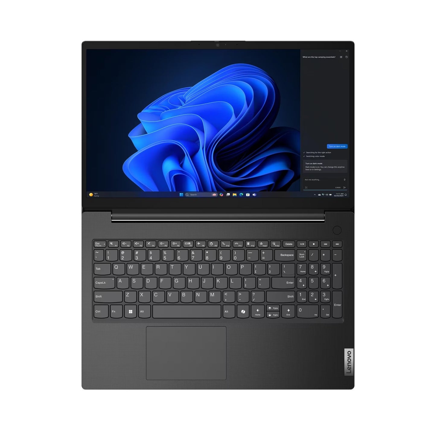 Lenovo V15 G4 15.6 Inch Laptop, Intel Core i5 13420H, 16GB, 512GB, 83GW007JUK