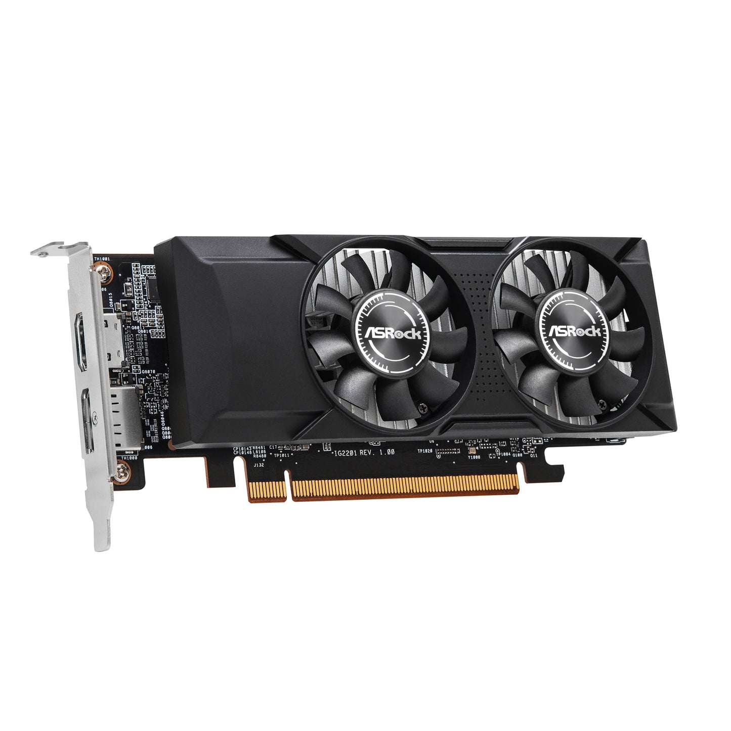 ASRock Intel Arc A310 Low Profile 4GB GDDR6 Graphics Card, 2000 MHz Base Clock