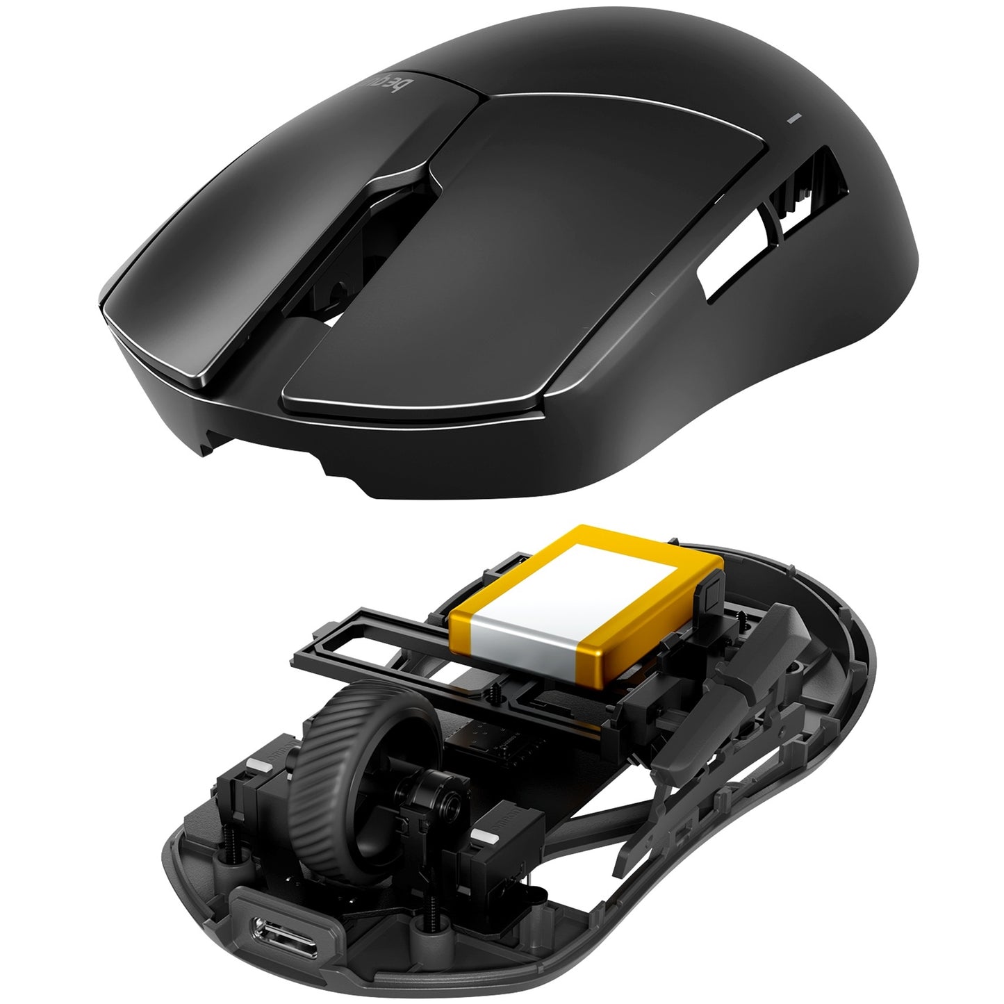 be quiet! Dark Perk Sym Wireless Gaming Mouse, 32K DPI, 8MHz Polling, 110 Hours