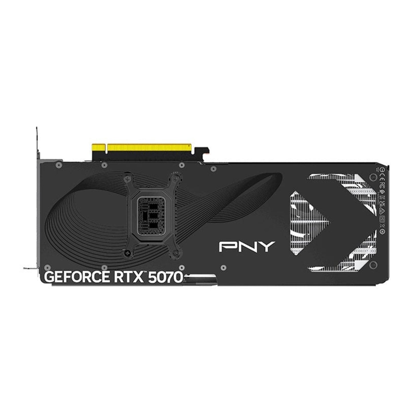 PNY NVIDIA GeForce RTX 5070 OC 12GB GDDR7 Graphics Card, 6144 CUDA Cores 2160MHz
