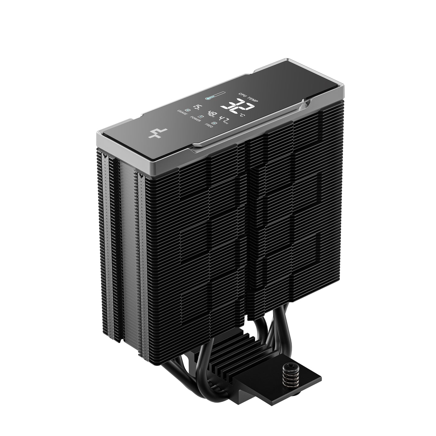 DeepCool AK400 G2 DIGITAL NYX CPU Cooler, Black 120mm Fan 4x Heatpipes Intel/AMD