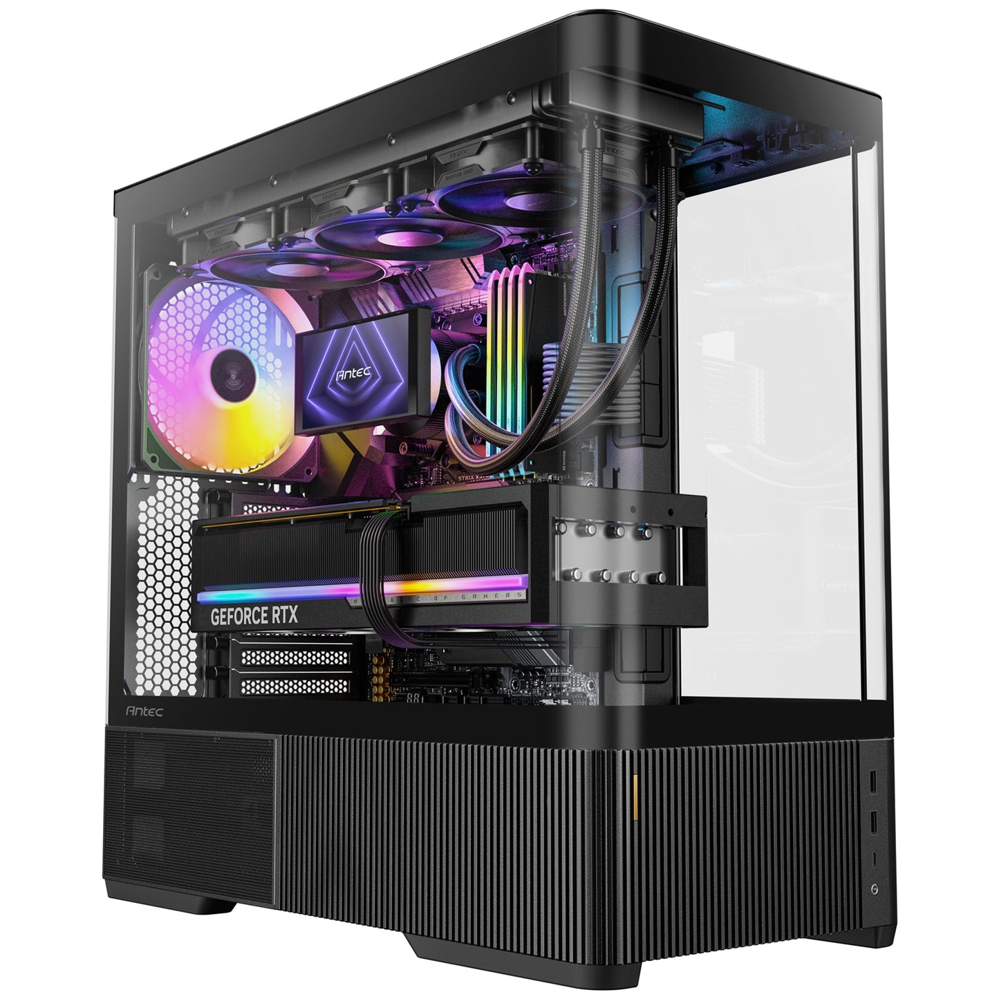 ANTEC Constellation C6 AirAntec Mid-Tower Gaming PC Case - Curved Glass, RGB