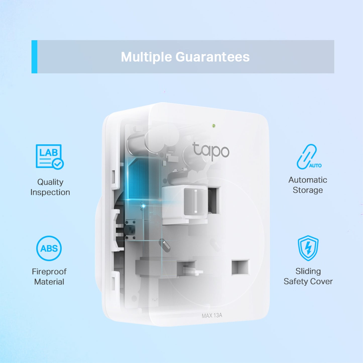 TP-Link Tapo P100 Mini Smart Wi-Fi Socket - 4 pack