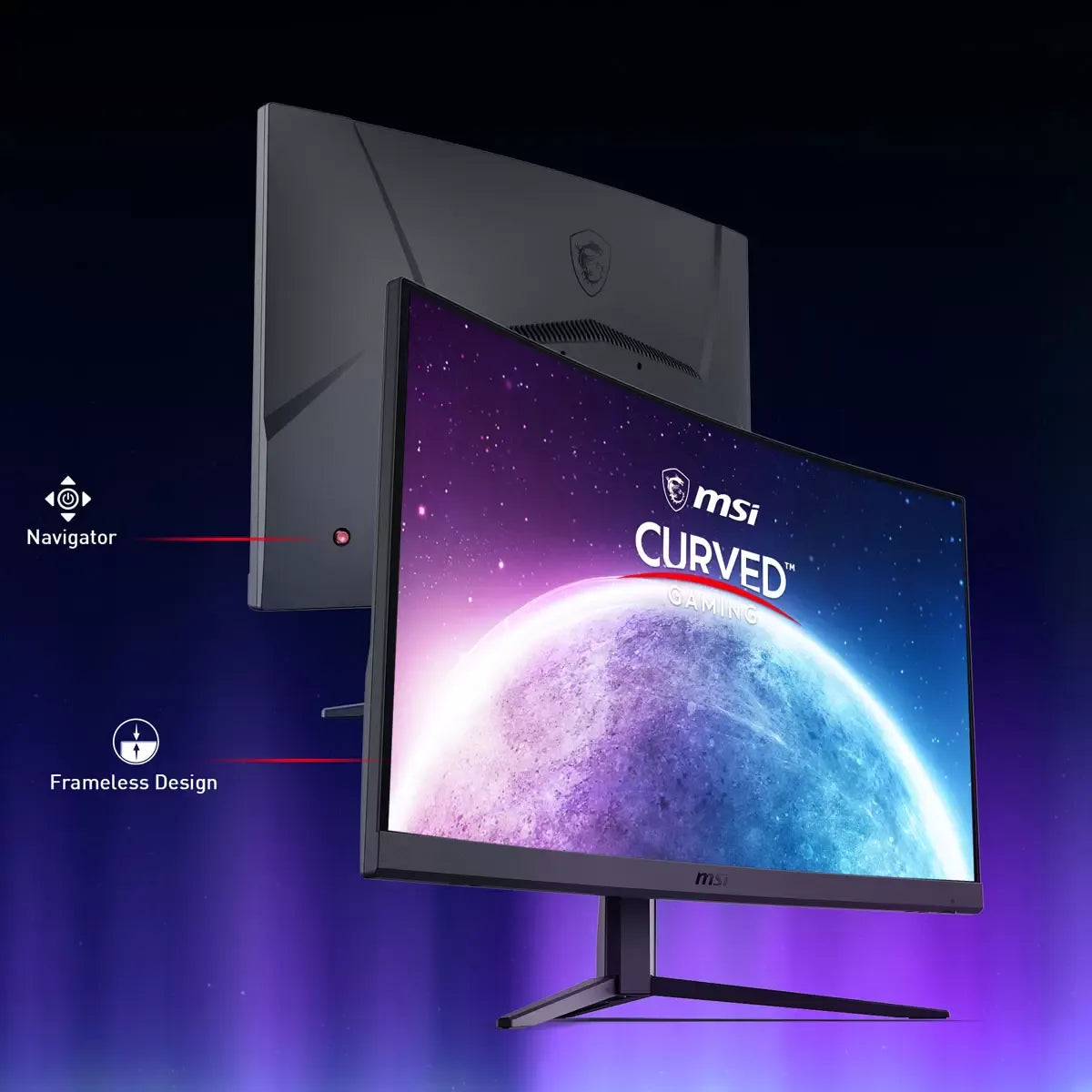 MSI G32CQ4 E2 32 inch WQHD 170Hz VA Curved Gaming Monitor