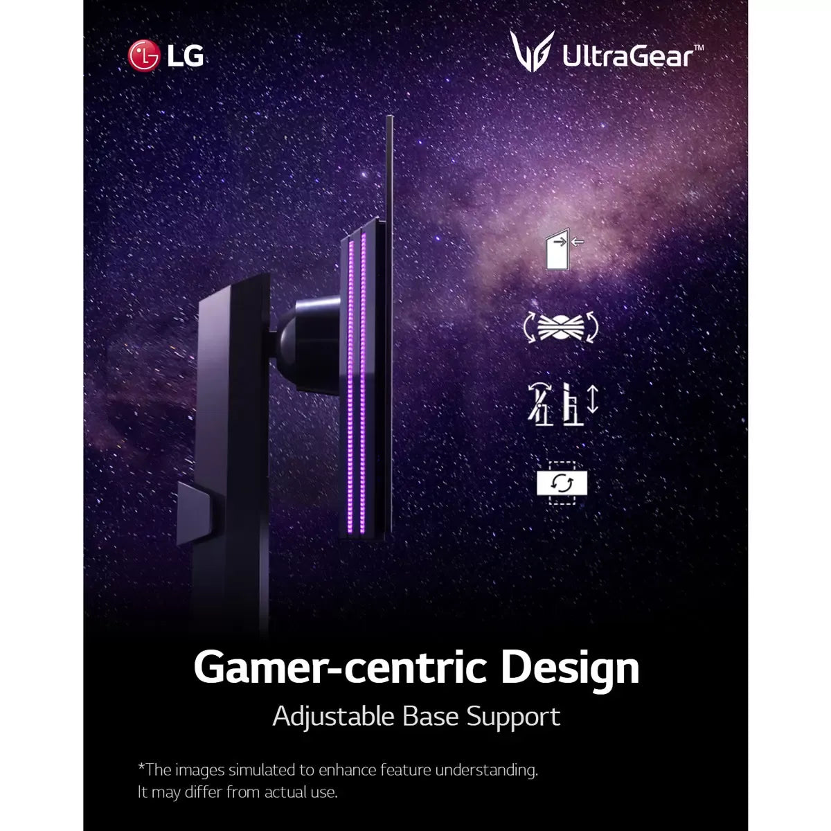 LG UltraGear 27 Inch QHD 240Hz OLED Gaming Monitor