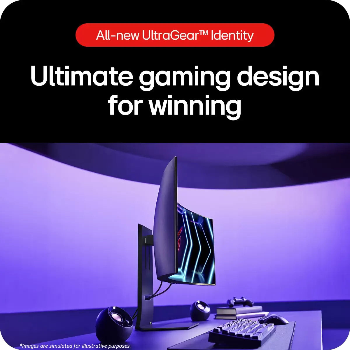 LG UltraGear 39 Inch WQHD 240Hz OLED Gaming Monitor