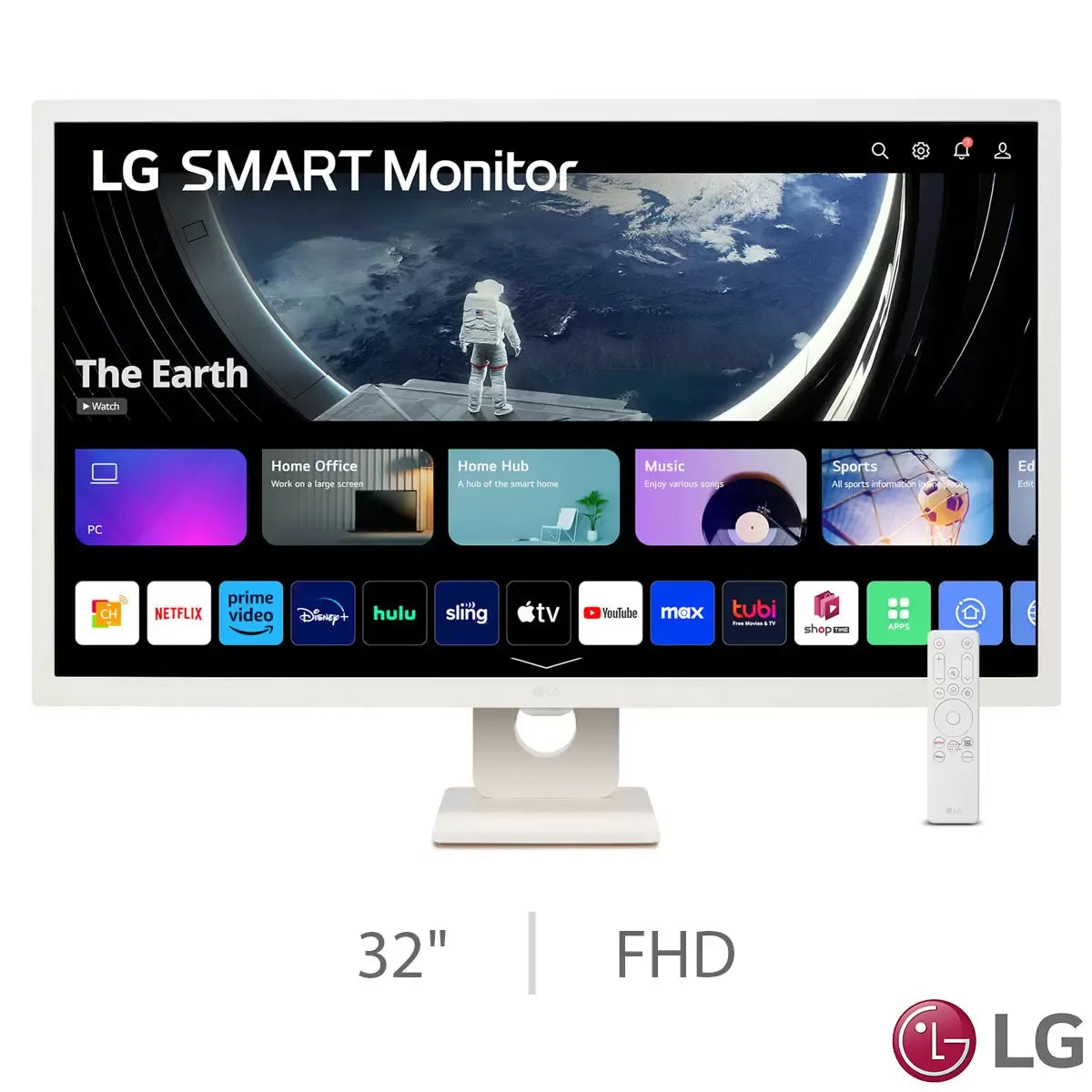 LG 32 Inch Full HD 60Hz IPS Smart Monitor