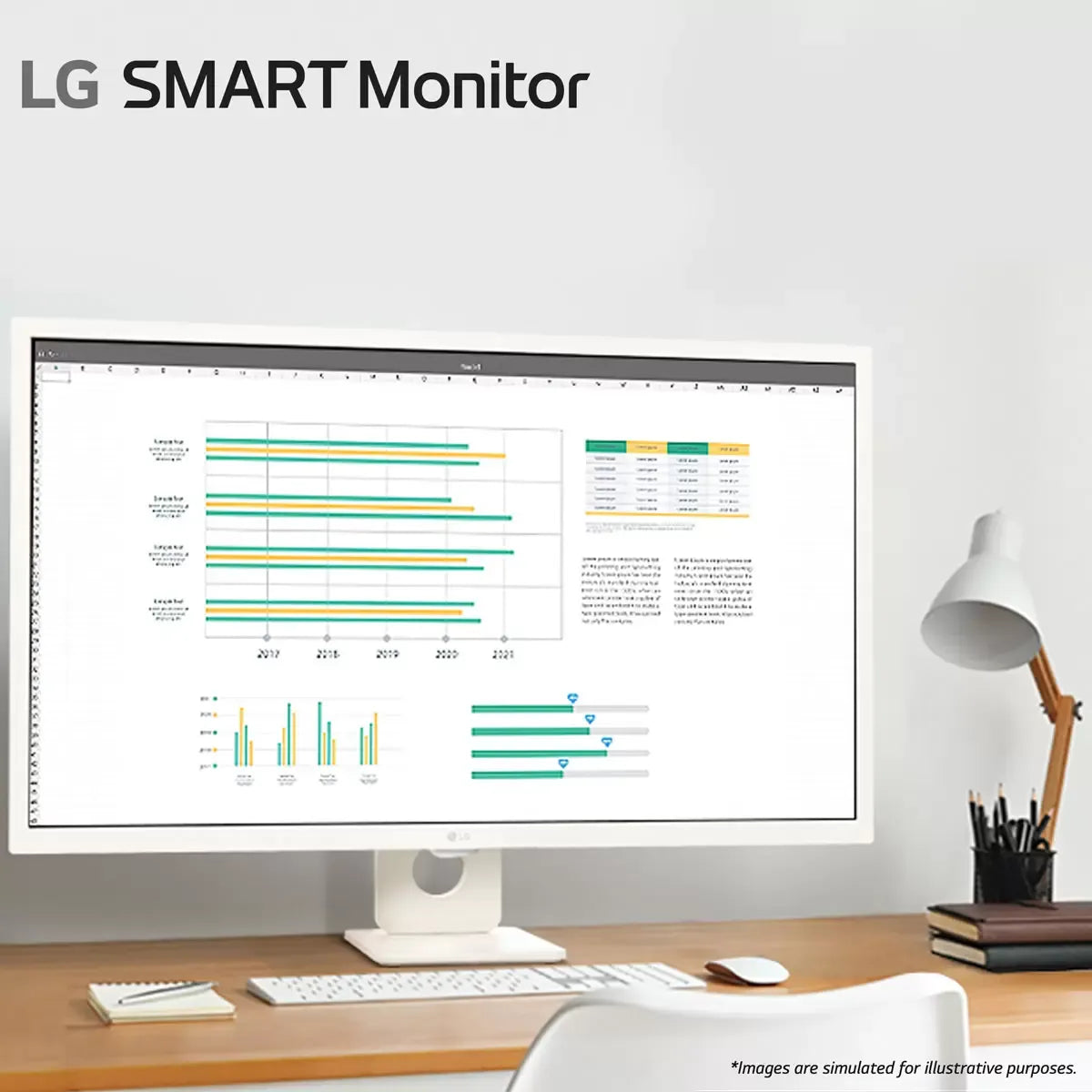 LG 32 Inch Full HD 60Hz IPS Smart Monitor