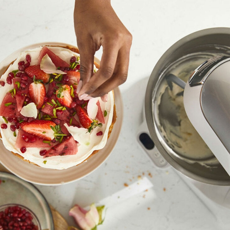 Kenwood Titanium Chef Baker Stand Mixer in White, KVC65.001WH