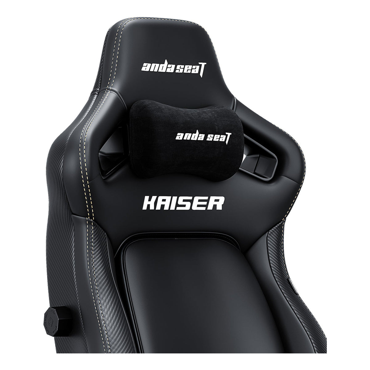 Anda Seat Kaiser 4 Gaming Chair 180 kg Premium Leather Black