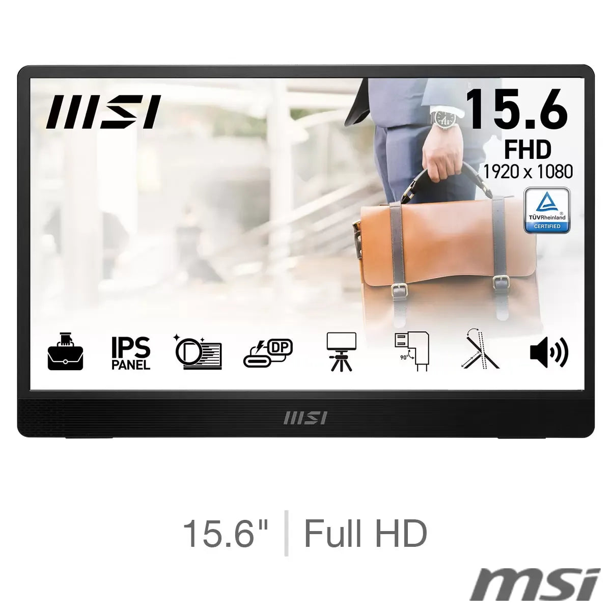 MSI MP161 E2 Full HD 60Hz IPS 15.6 Inch Portable Monitor