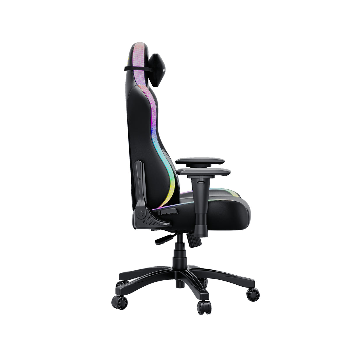 Anda Seat Luna RGB Gaming Chair 120 kg Leather Padded Black