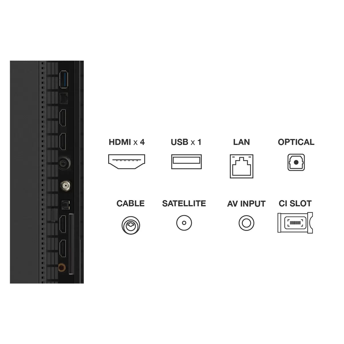 TCL 98 Inch 98Q9BK Mini LED TV 144Hz Quad Core Processor 5 Years Warranty