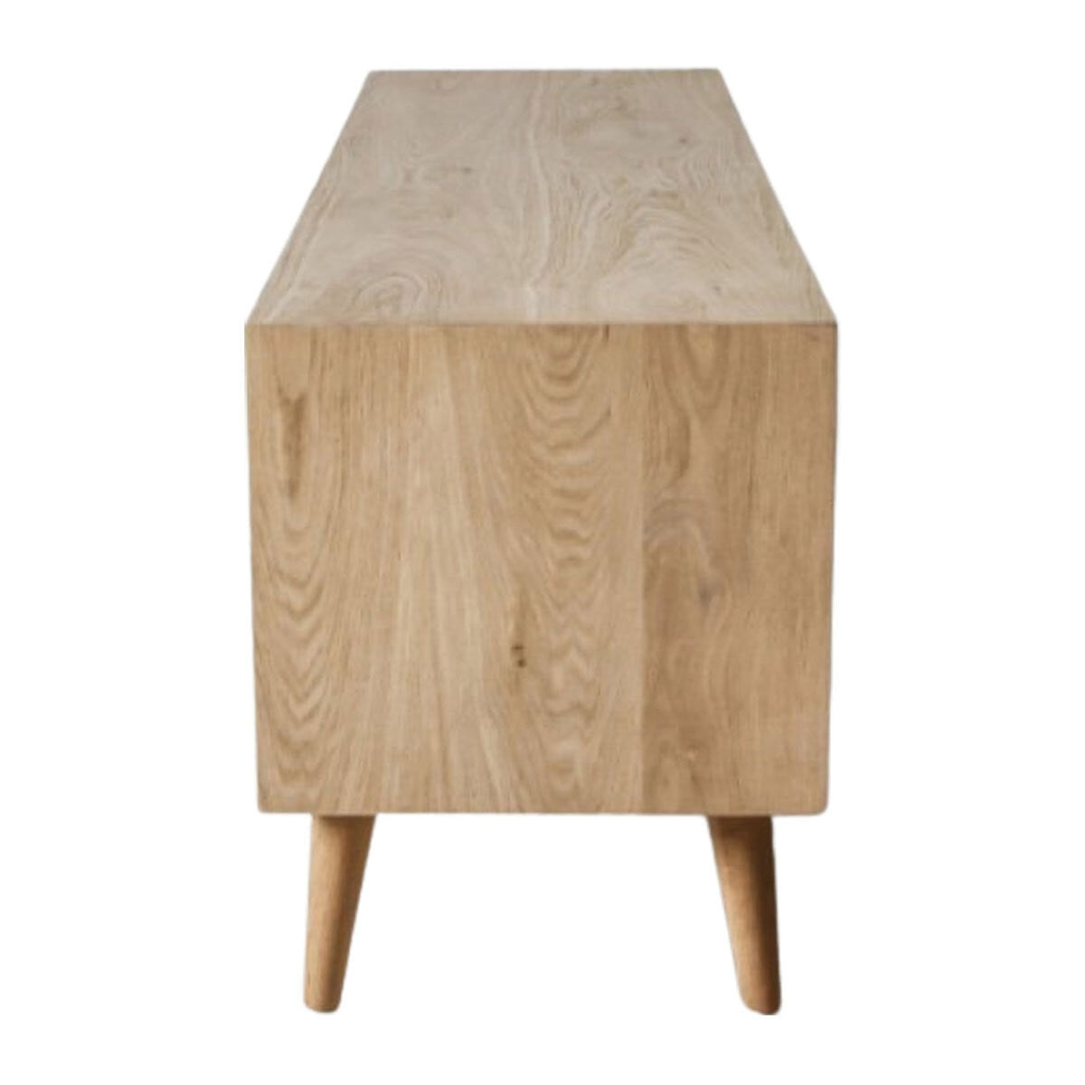 Gallery Milano Oak Entertainment Unit for TVs up to 55 Inch TV Stand