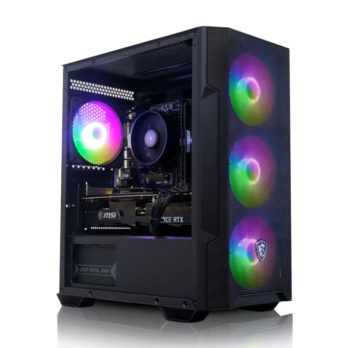 AWD-IT Zeno Gaming PC AMD Ryzen 5 32GB RAM 1TB SSD NVIDIA GeForce RTX 5060Ti