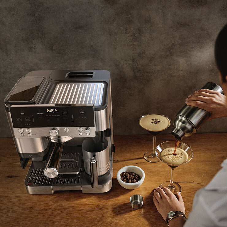 Ninja Luxe Cafe Premier Bean to Cup Coffee Machine, ES601UK