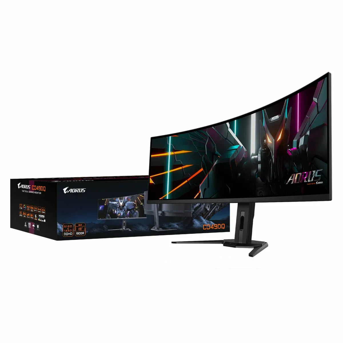 Gigabyte 49 Inch DQHD 144Hz OLED Gaming Monitor
